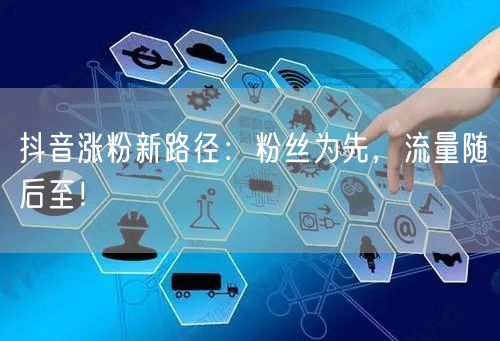 抖音涨粉新路径：粉丝为先，流量随后至！