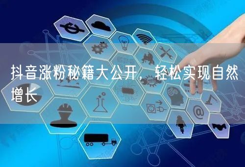 抖音涨粉秘籍：精准定位+互动，轻松实现自然增长
